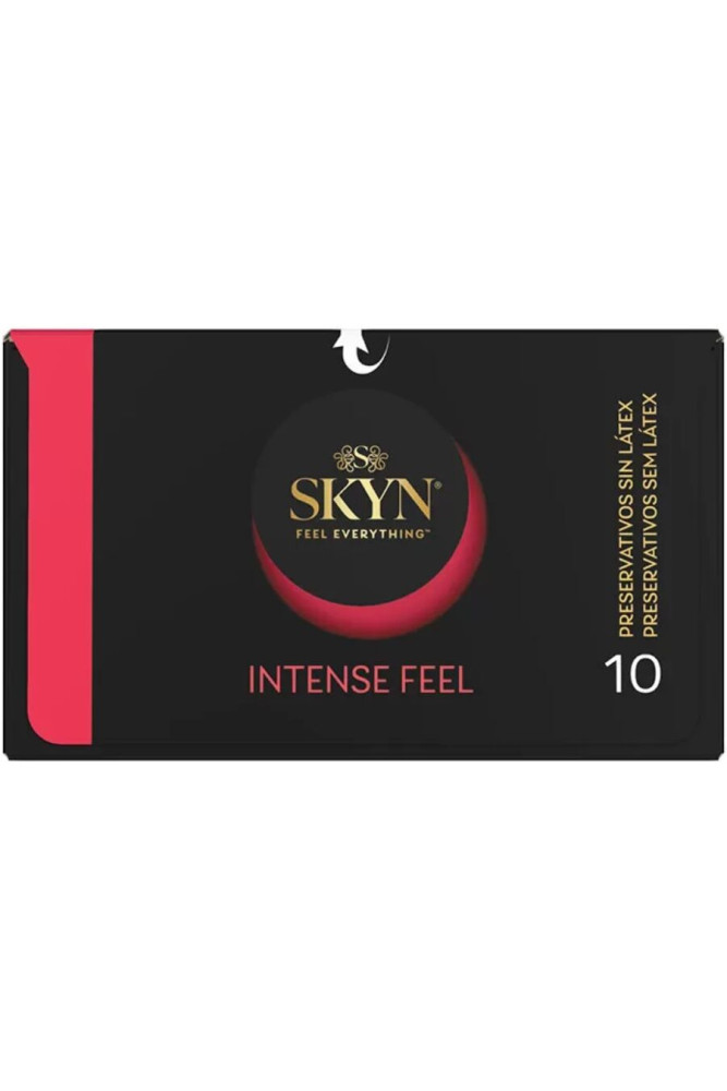 SKYN - PRESERVATIVO TEXTURED INTENSE FEEL CON DESIGN ONDULATO 10 UNITÀ