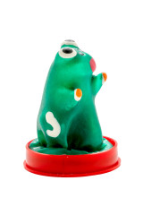 CONDOMERIE - PRESERVATIVI NOVITÀ DIPINTI A MANO MODELLO RANA 1