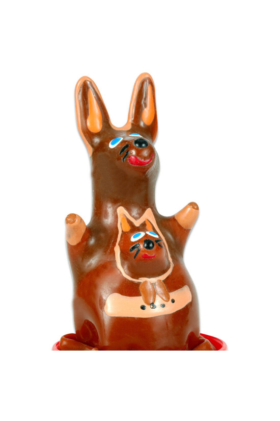 CONDOMERIE - PRESERVATIVI NOVITÀ DIPINTI A MANO MODELLO CANGURO 1