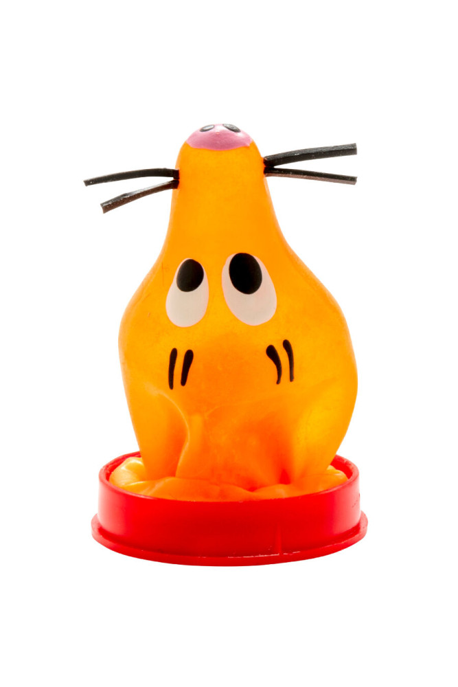 CONDOMERIE - PRESERVATIVI NOVITÀ DIPINTI A MANO FOX INCOLLATI