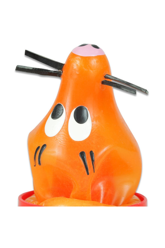 CONDOMERIE - PRESERVATIVI NOVITÀ DIPINTI A MANO FOX INCOLLATI