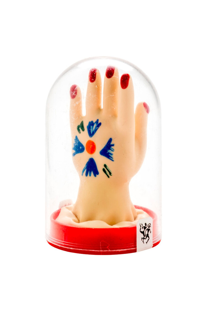 CONDOMERIE - PRESERVATIVI NOVITÀ DIPINTI A MANO MODELLO MANO 1