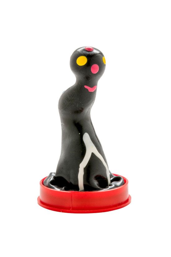 CONDOMERIE - PRESERVATIVI NOVITÀ DIPINTI A MANO LEONE MARINO