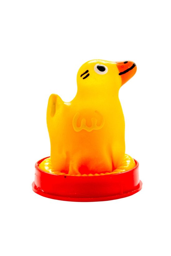 CONDOMERIE - PRESERVATIVI NOVITÀ DIPINTI A MANO ANATRA