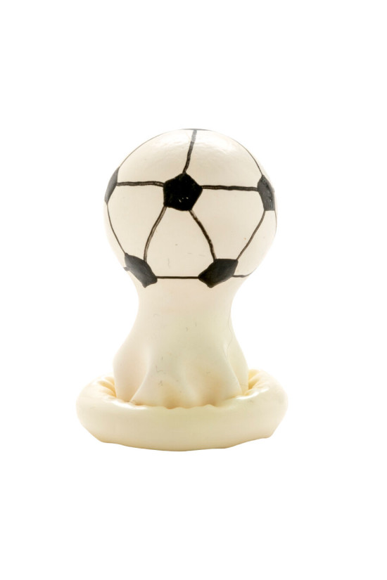 CONDOMERIE - PRESERVATIVI NOVITÀ DIPINTI A MANO CALCIO