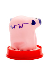 CONDOMERIE - PRESERVATIVI NOVITÀ DIPINTI A MANO PICCOLO MAIALINO