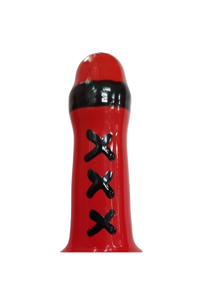 CONDOMERIE - PRESERVATIVI NOVITÀ DIPINTI A MANO AMSTERDAM ROSSO