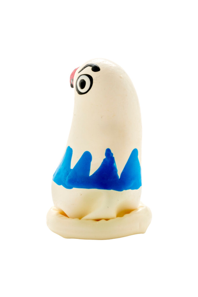 CONDOMERIE - PRESERVATIVI NOVITÀ DIPINTI A MANO AQUILA