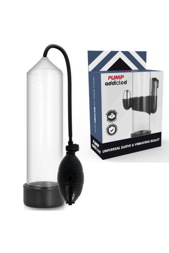 PUMP ADDICTED - VIBRATORE TRASPARENTE RX3