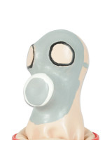 CONDOMERIE - PRESERVATIVI NOVITÀ DIPINTI A MANO MASCHERA ANTIGAS