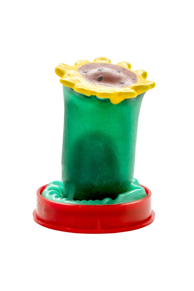 CONDOMERIE - PRESERVATIVI NOVITÀ DIPINTI A MANO GIRASOLE