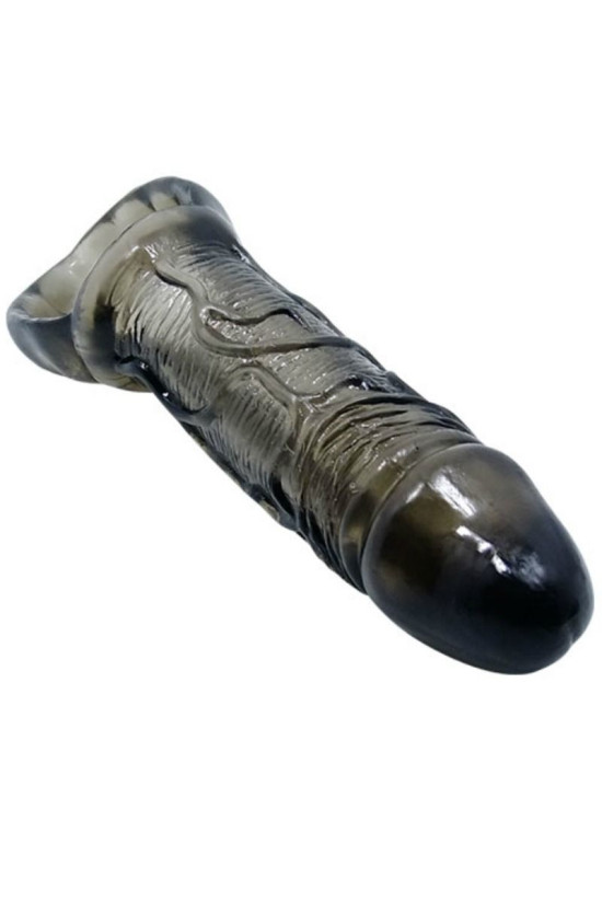 BAILE - GUAINA ESTENSIONE PENE CON CINTURINO PER TESTICOLI 11.5 CM