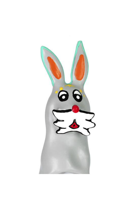 CONDOMERIE - CONDOMINIO DIPINTO A MANO CONIGLIO XL