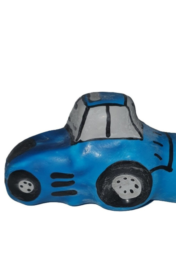 CONDOMERIE - PRESERVATIVI NOVITÀ DIPINTI A MANO TRATTORE BLU XL