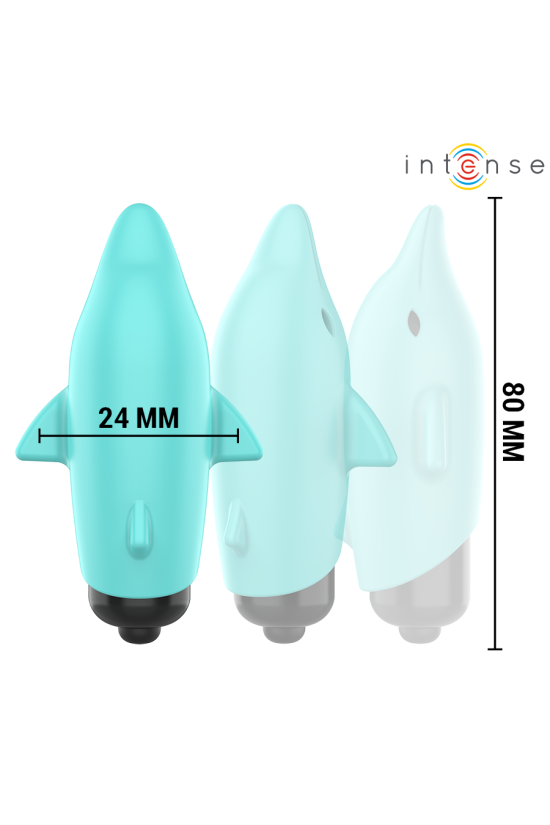 INTENSE - ECHO VIBRANTE BULLET DELFINO BLU 8 X 4