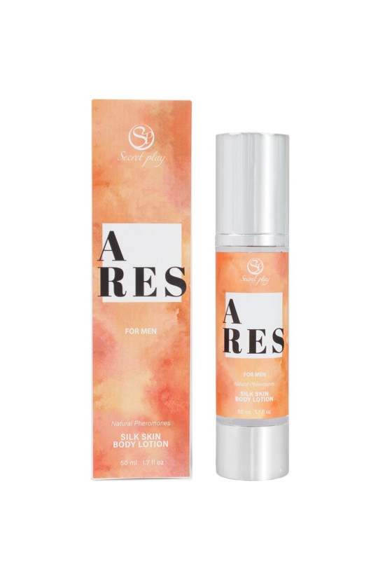 SECRETPLAY - ARES SILK LOZIONE PER LA PELLE PER UOMO 50 ML