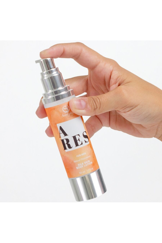 SECRETPLAY - ARES SILK LOZIONE PER LA PELLE PER UOMO 50 ML