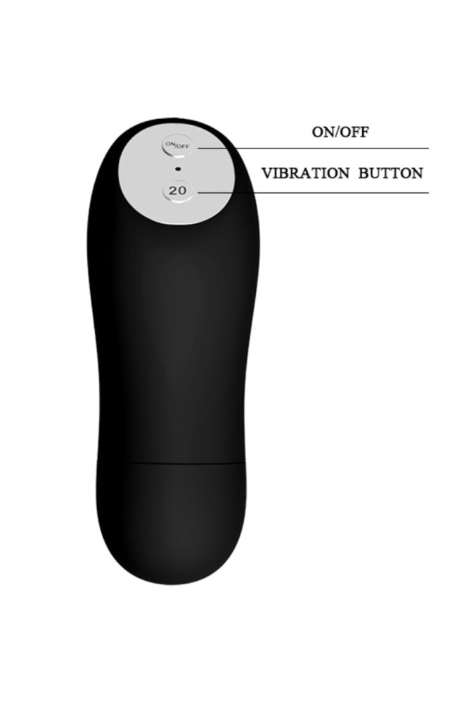 BAILE - PERIZOMA CON PROIETTILE VIBRANTE E TELECOMANDO NERO