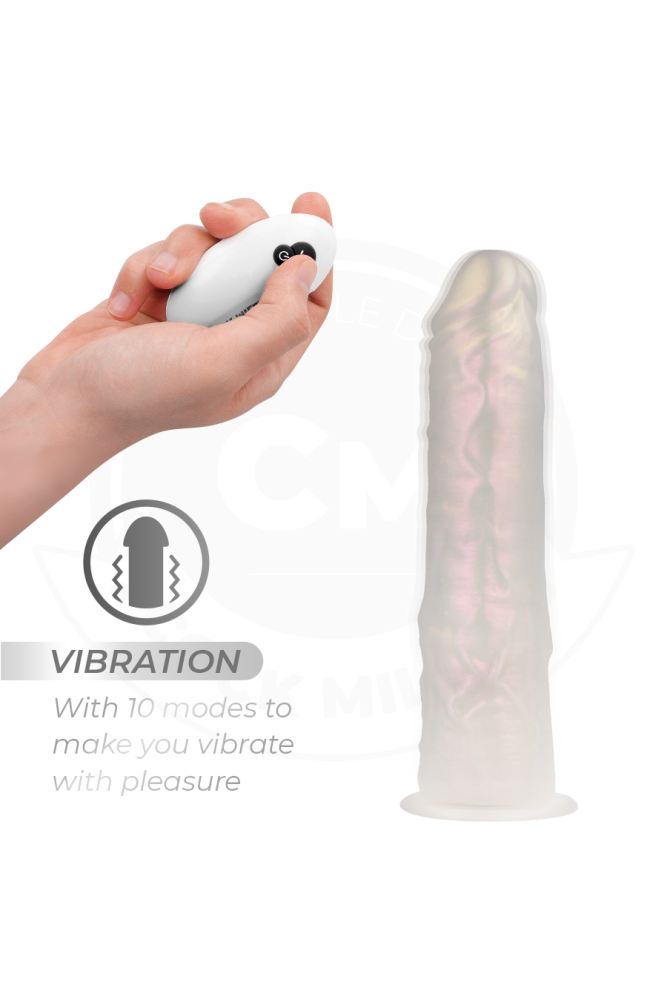 LUCI E VIBRAZIONE CON TELECOMANDO BIANCO 19