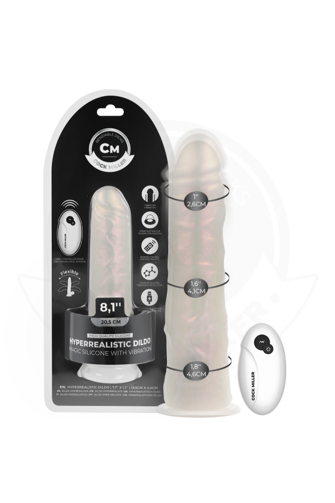 COCK MILLER - DILDO CON VENTOSA