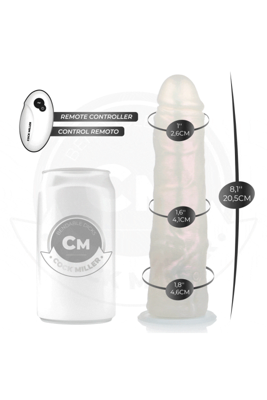 LUCI E VIBRAZIONE CON TELECOMANDO BIANCO 20