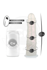 LUCI E VIBRAZIONE CON TELECOMANDO BIANCO 21