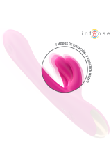 INTENSE - VIBRATORE MULTIFUNZIONE CONIGLIO BRITNEY 23 CM ROSA