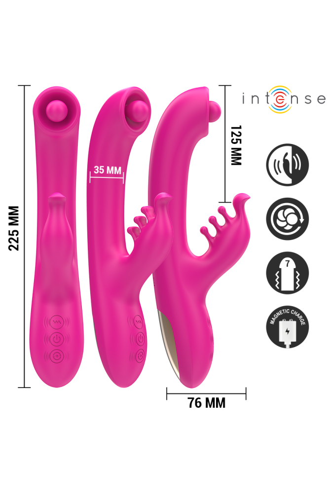 INTENSE - CHRISTINA VIBRATORE MULTIFUNZIONE RABBIT 22