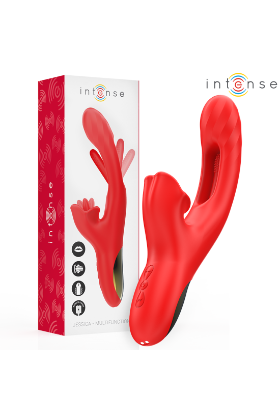 INTENSE - JESSICA VIBRATORE MULTIFUNZIONE STIMOLAZIONE CLITORIDE 24