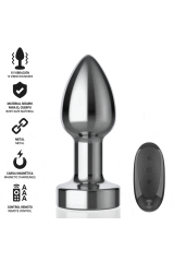 INTENSE - PLUG ANALE 10 VIBRAZIONI METALLO CON TELECOMANDO S