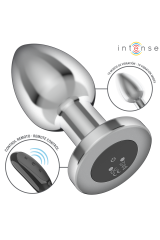 INTENSE - PLUG ANALE 10 VIBRAZIONI METALLO CON TELECOMANDO L