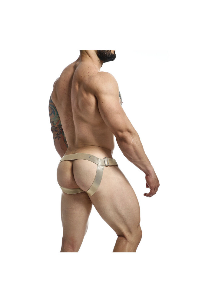 MOB - DNGEON JOCKSTRAP ANELLO PER IL PENE DORATO TAGLIA UNICA