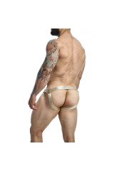 MOB - DNGEON JOCKSTRAP ANELLO PER IL PENE DORATO TAGLIA UNICA