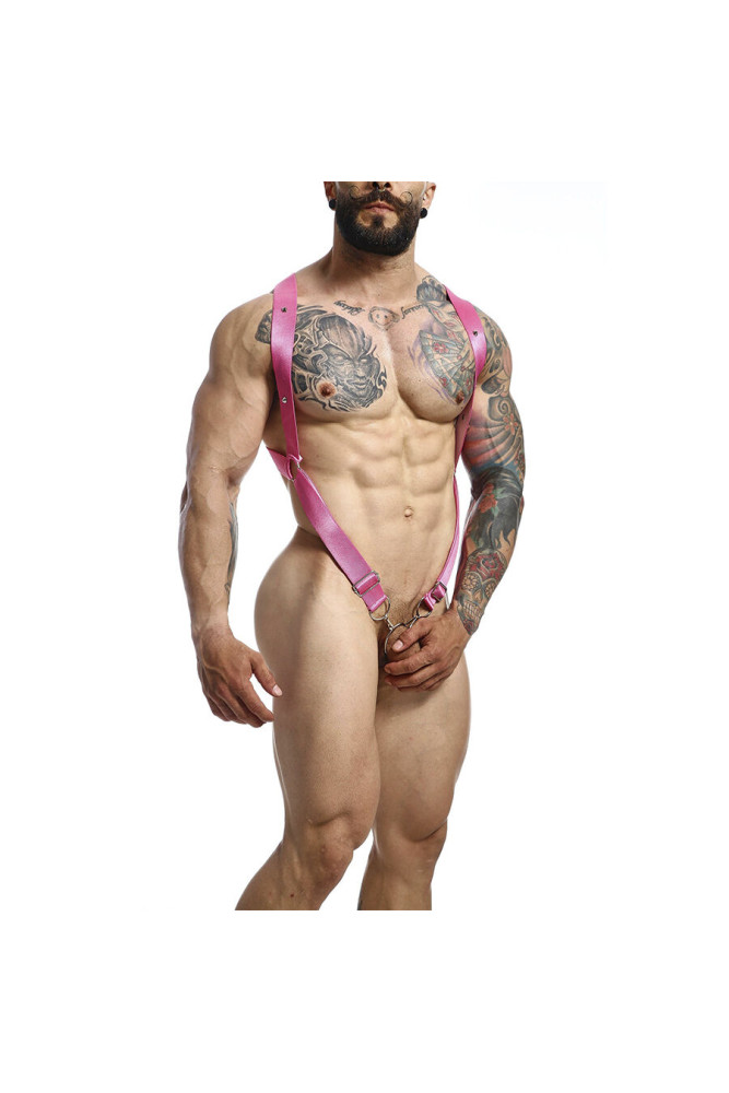 MOB - DNGEON IMBRACATURA A CROCE ROSA TAGLIA UNICA