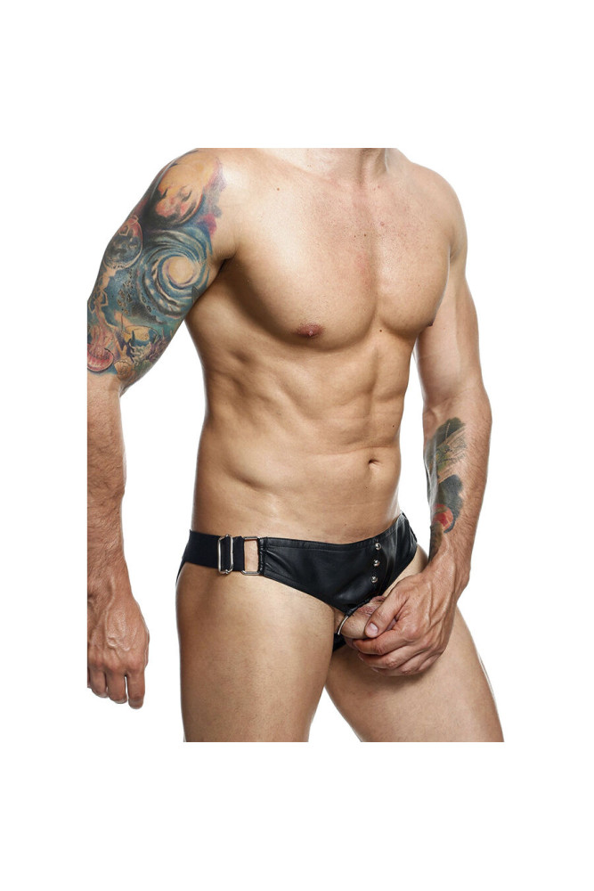 MOB - DNGEON JOCKSTRAP CON ANELLO PER IL PENE TAGLIA UNICA