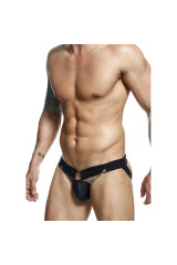 MOB - DNGEON JOCKSTRAP NERO CON CATENA TAGLIA UNICA