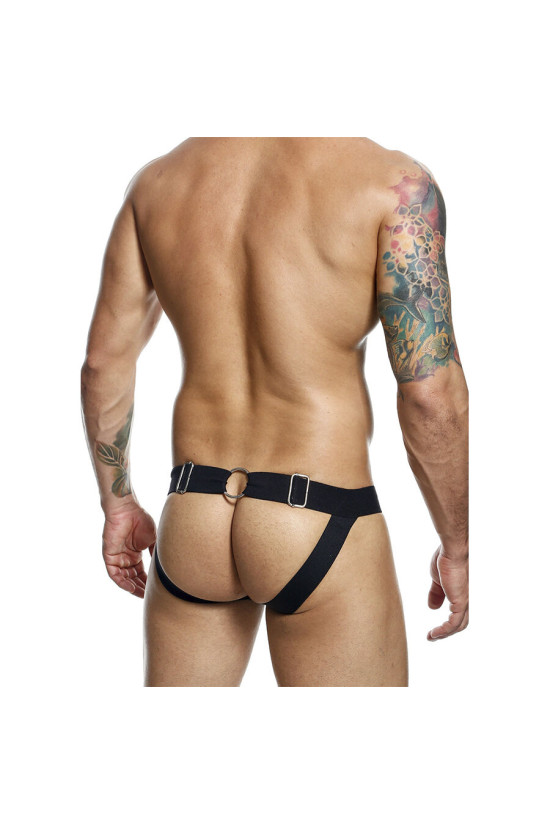 MOB - DNGEON JOCKSTRAP NERO CON CATENA TAGLIA UNICA