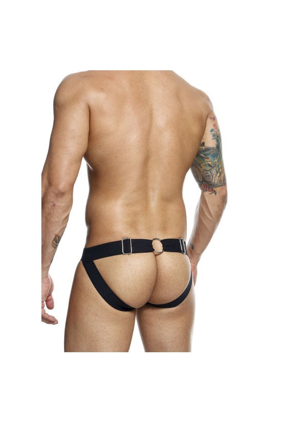 MOB - DNGEON JOCKSTRAP NERO CON CATENA TAGLIA UNICA