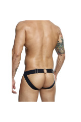 MOB - DNGEON JOCKSTRAP NERO CON CATENA TAGLIA UNICA
