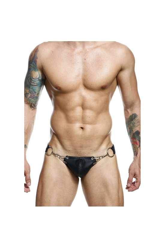 MOB - DNGEON JOCKSTRAP NERO A PRESSIONE TAGLIA UNICA