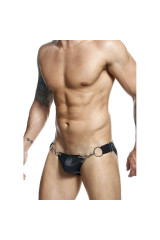 MOB - DNGEON JOCKSTRAP NERO A PRESSIONE TAGLIA UNICA