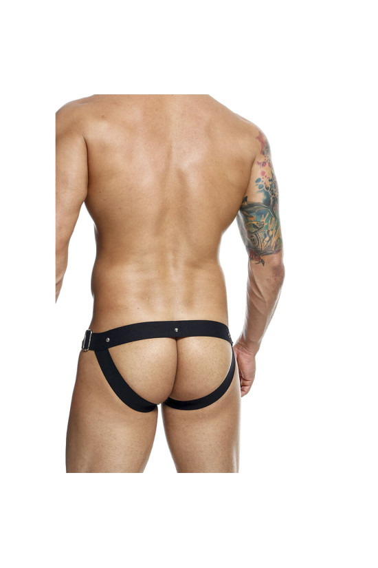 MOB - DNGEON JOCKSTRAP NERO A PRESSIONE TAGLIA UNICA