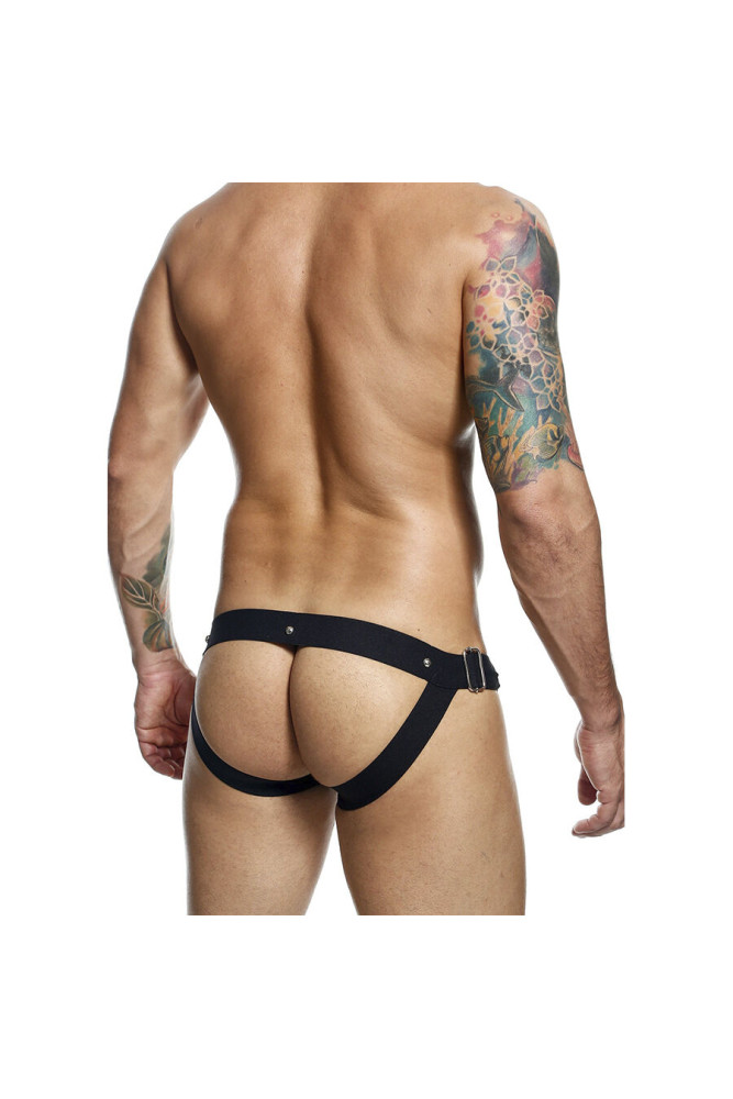 MOB - DNGEON JOCKSTRAP NERO A PRESSIONE TAGLIA UNICA