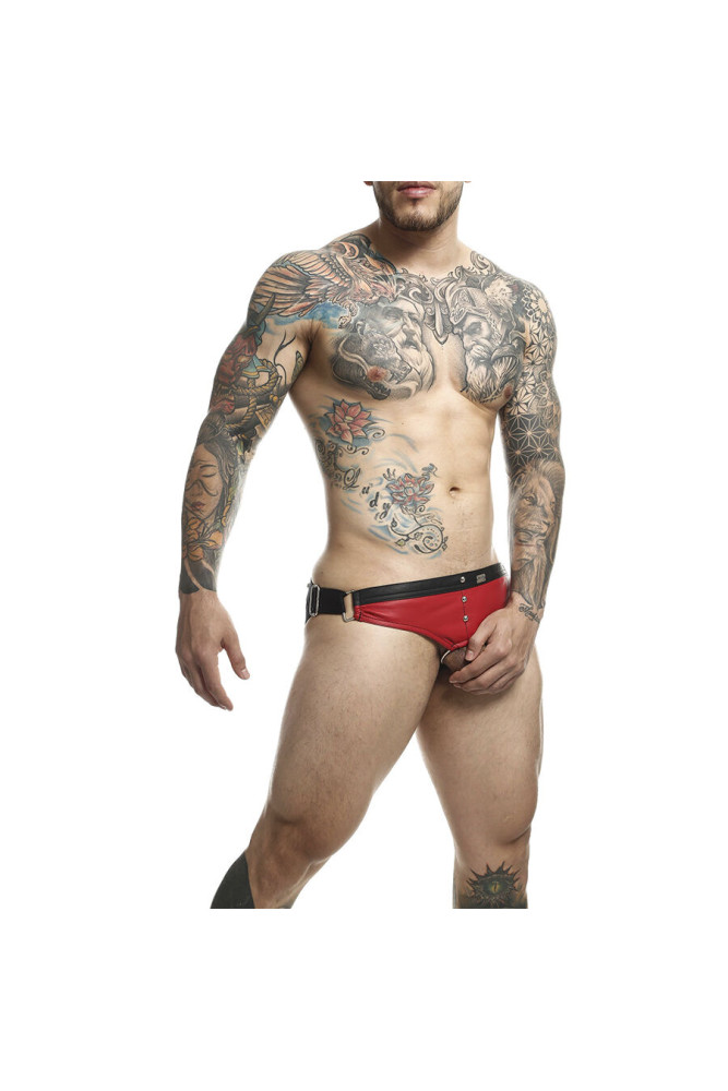 MOB - DNGEON JOCKSTRAP ANELLO PER IL PENE ROSSO TAGLIA UNICA
