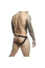 MOB - DNGEON JOCKSTRAP ROSSO CON CATENE TAGLIA UNICA