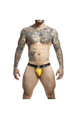 MOB - DNGEON JOCKSTRAP GIALLO CON CATENE TAGLIA UNICA