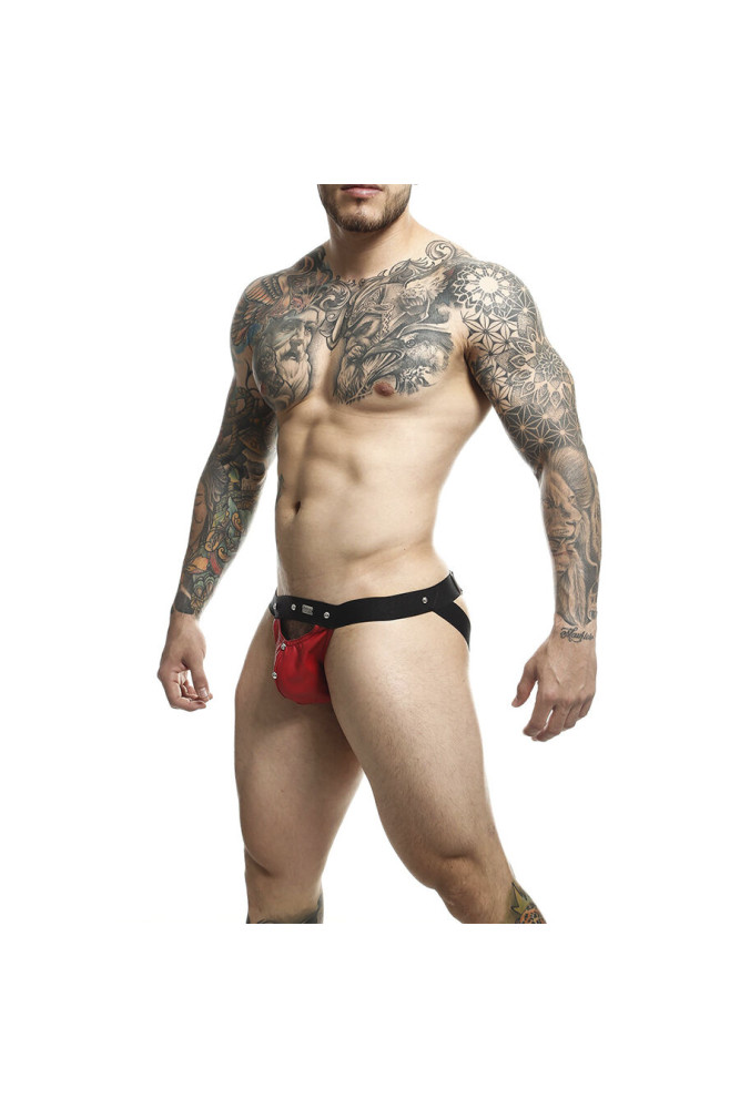 MOB - DNGEON JOCKSTRAP ATHLETE ROSSO TAGLIA UNICA