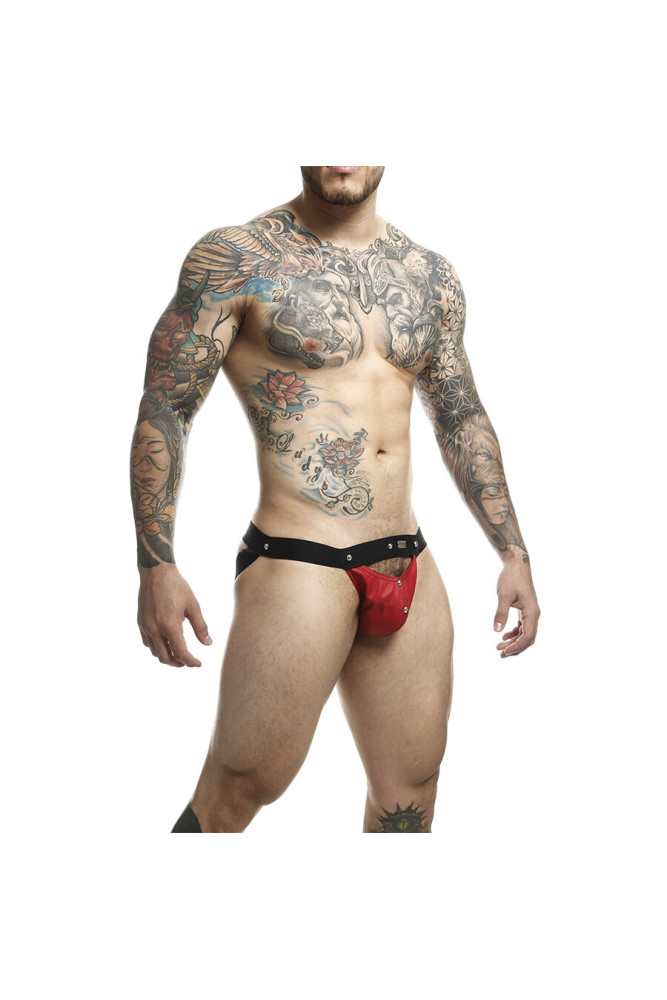 MOB - DNGEON JOCKSTRAP ATHLETE ROSSO TAGLIA UNICA