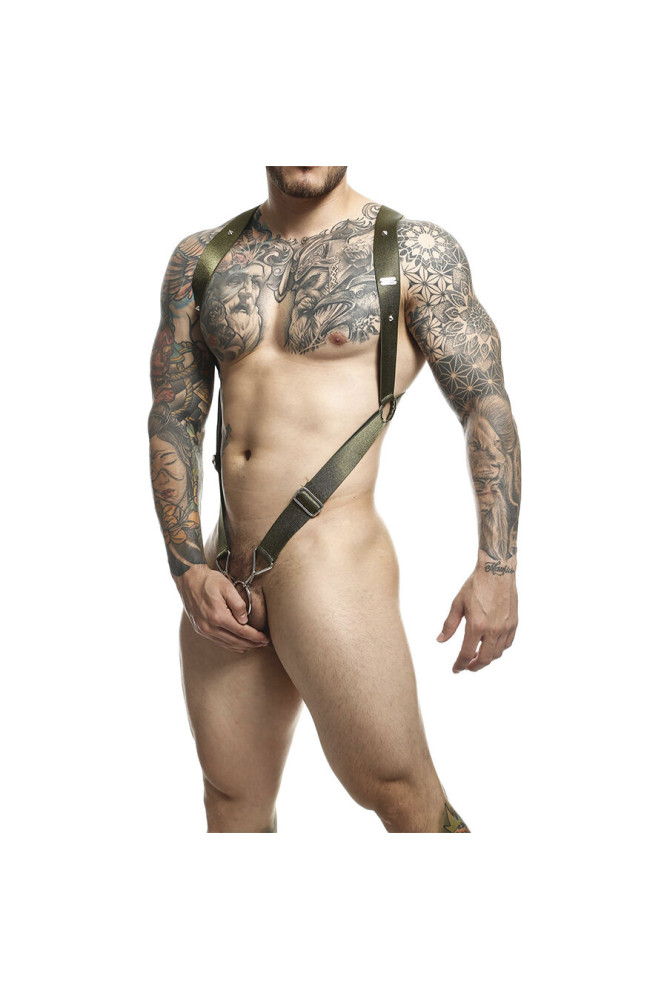 MOB - DNGEON IMBRACATURA A CROCE VERDE TAGLIA UNICA