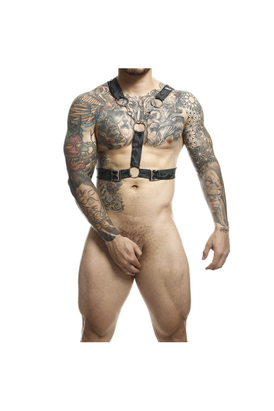 MOB - DNGEON IMBRACATURA ARGENTO CON CATENE TAGLIA UNICA